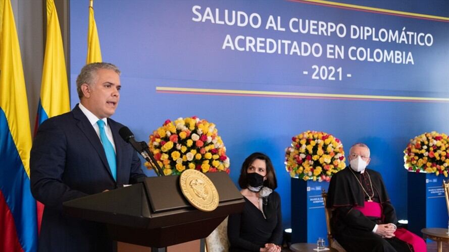 Colombia empezará la vacunación masiva el 20 de febrero. Foto: Presidencia