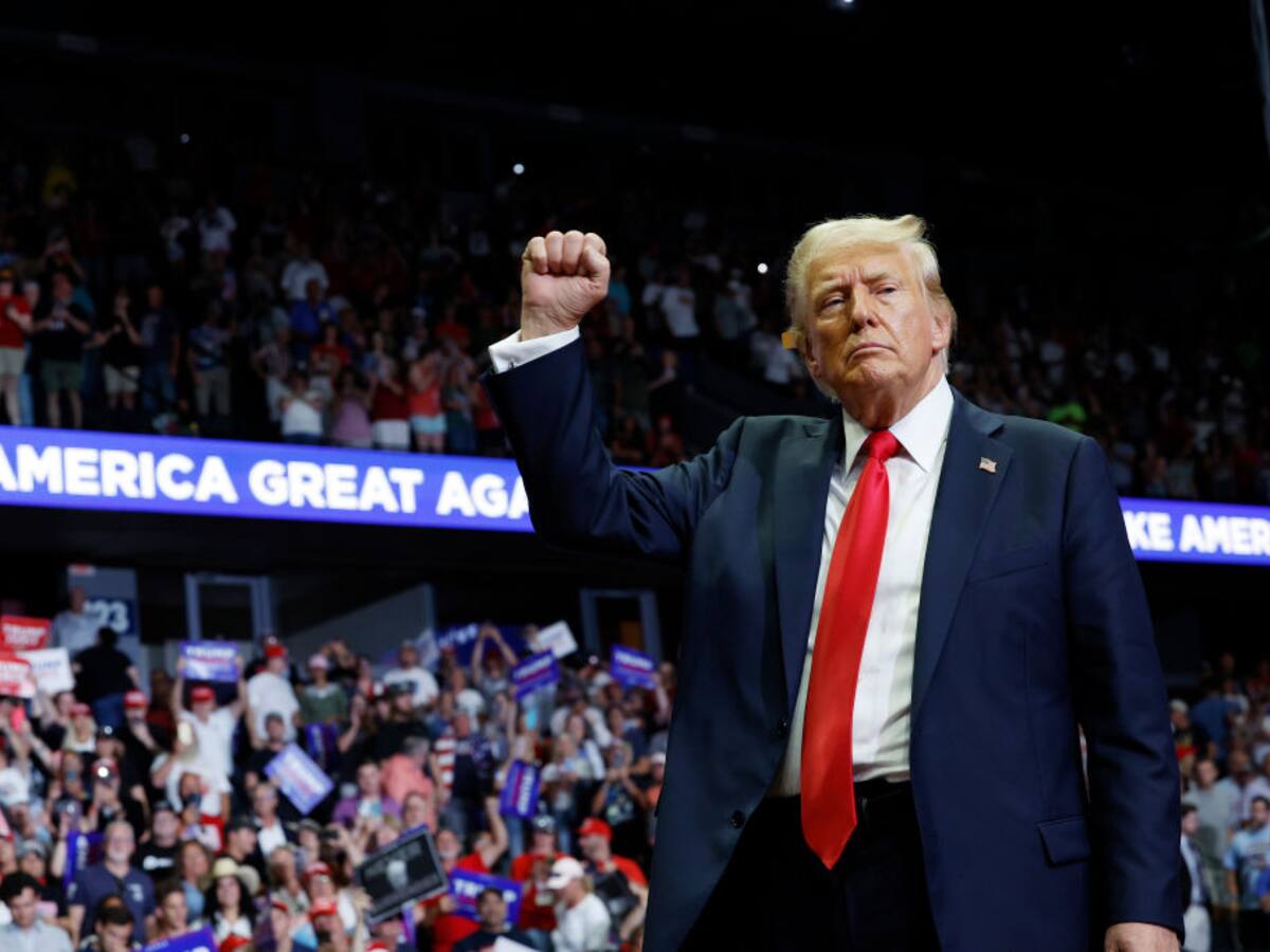 Trump arremetió contra Biden y Harris tras renuncia de la directora del Servicio Secreto