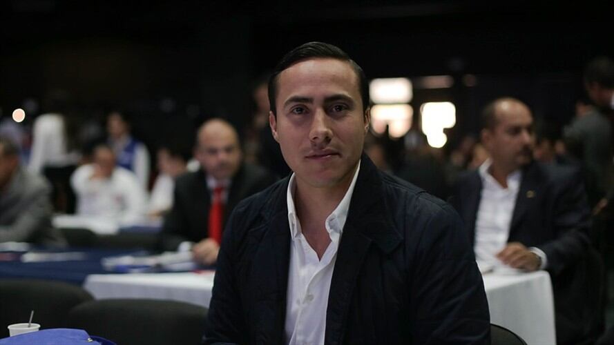 En febrero de 2015 se firmó un contrato para el reforzamiento de la estructura de la Villa Olímpica del estadio Alfonso López de Bucaramanga, cuando Richard Aguilar era gobernador. Foto: Colprensa / SOFÍA TOSCANO