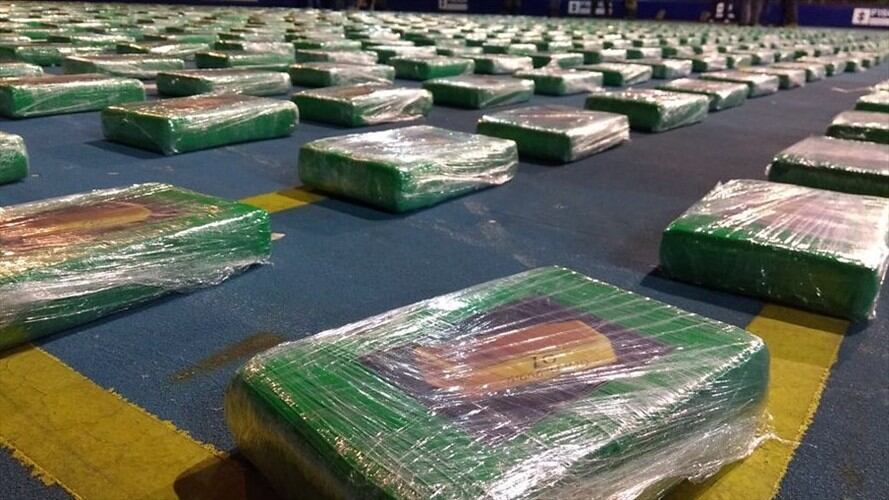 Incautan una tonelada de cocaína en Putumayo. Foto: Colprensa