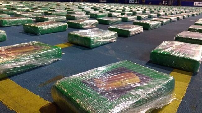 Incautan una tonelada de cocaína en Putumayo. Foto: Colprensa