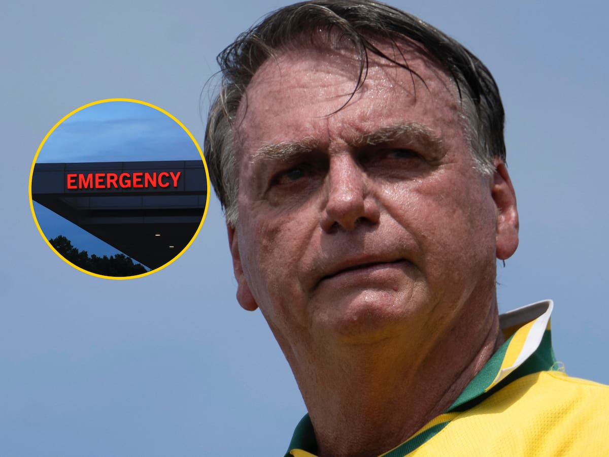Expresidente de Brasil Jair Bolsonaro fue hospitalizado de urgencia