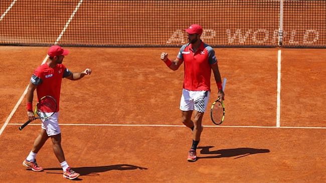 Juan Sebastián Cabal y Robert Farah. Foto: Getty Images