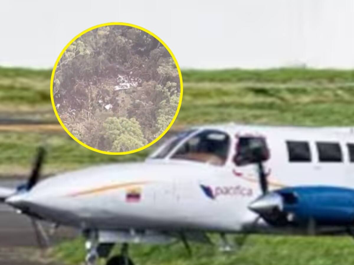 Empresa Pacífica, dueña de avioneta accidentada en Urrao, habló sobre condiciones de la aeronave