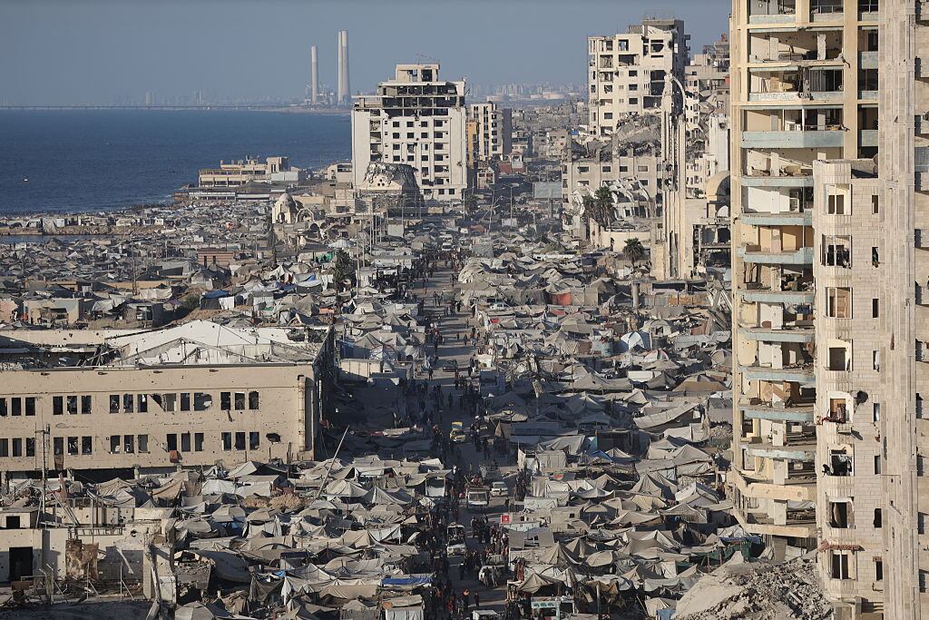 Gaza. Foto: Khames Alrefi / Anadolu via Getty Images