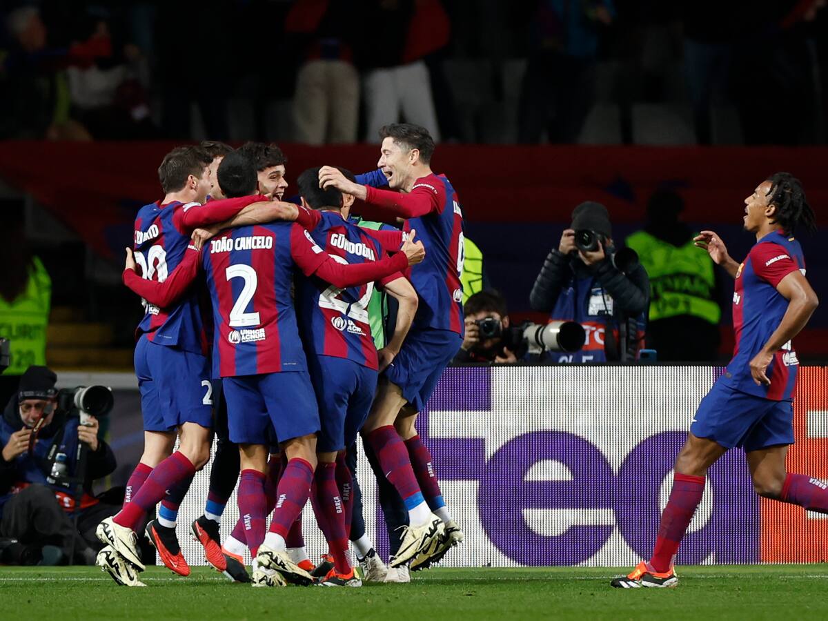 Barcelona no clasificaba a cuartos de final de Champions League desde 2020