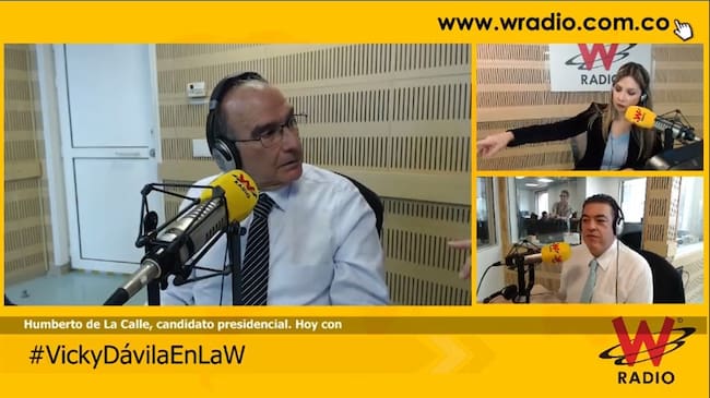 Humberto De la Calle. Foto: W Radio