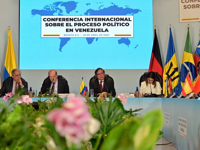 Cumbre sobre Venezuela en Bogotá. Foto: W Radio