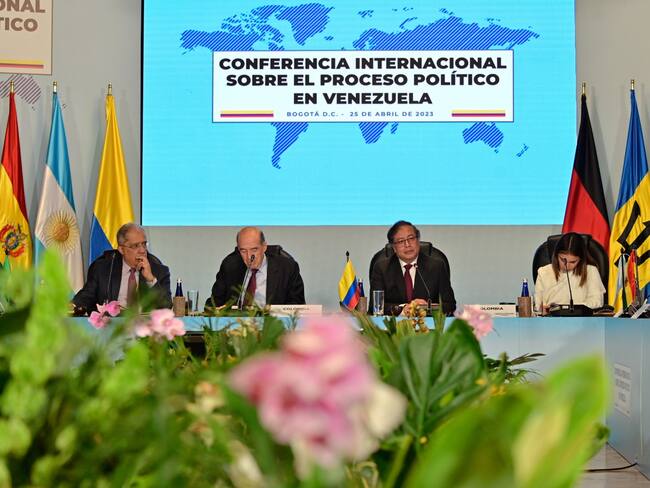 Cumbre sobre Venezuela en Bogotá. Foto: W Radio