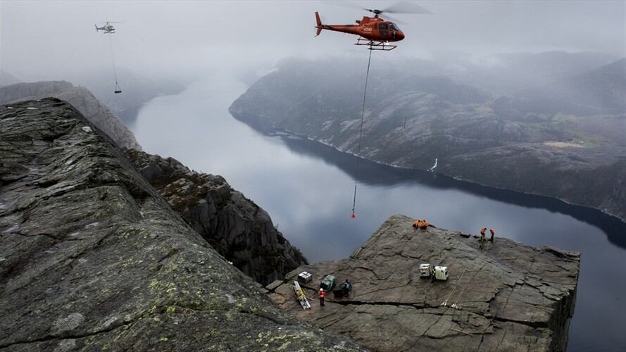 Preikestolen (la Roca del Púlpito). Foto: Associated Press - AP