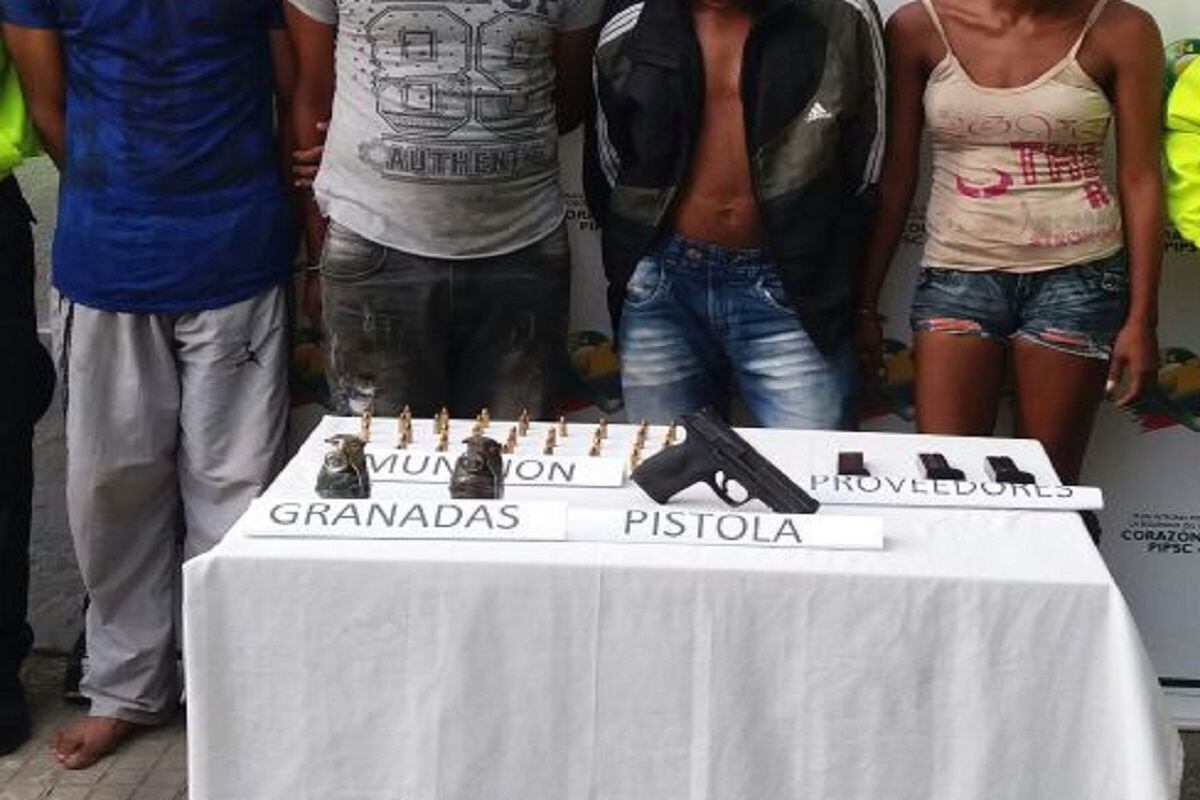 Imagen de referencia. Los implicados fueron dejados ante las autoridades competentes. Crédito: Colprensa. 