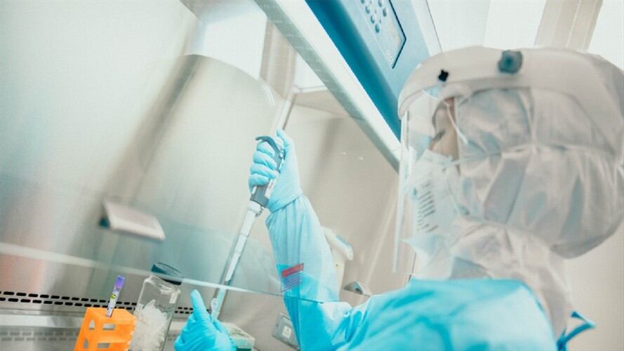 Primer positivo en covid 19 . Foto: suministrada.