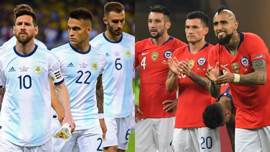 Siga el partido entre Argentina y Chile | Copa América. Foto: Getty Images