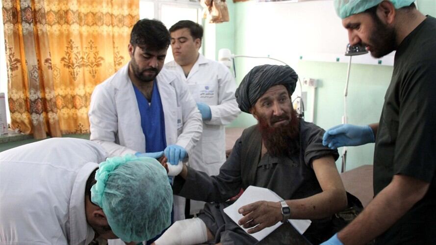 Ataque terrorista en Afganistán. Foto: Agencia EFE