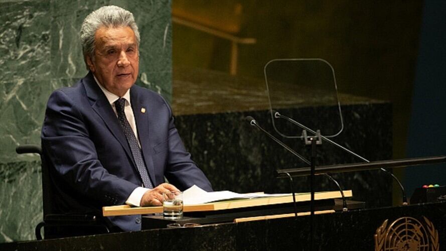El presidente de Ecuador, Lenín Moreno. Foto: Getty Images