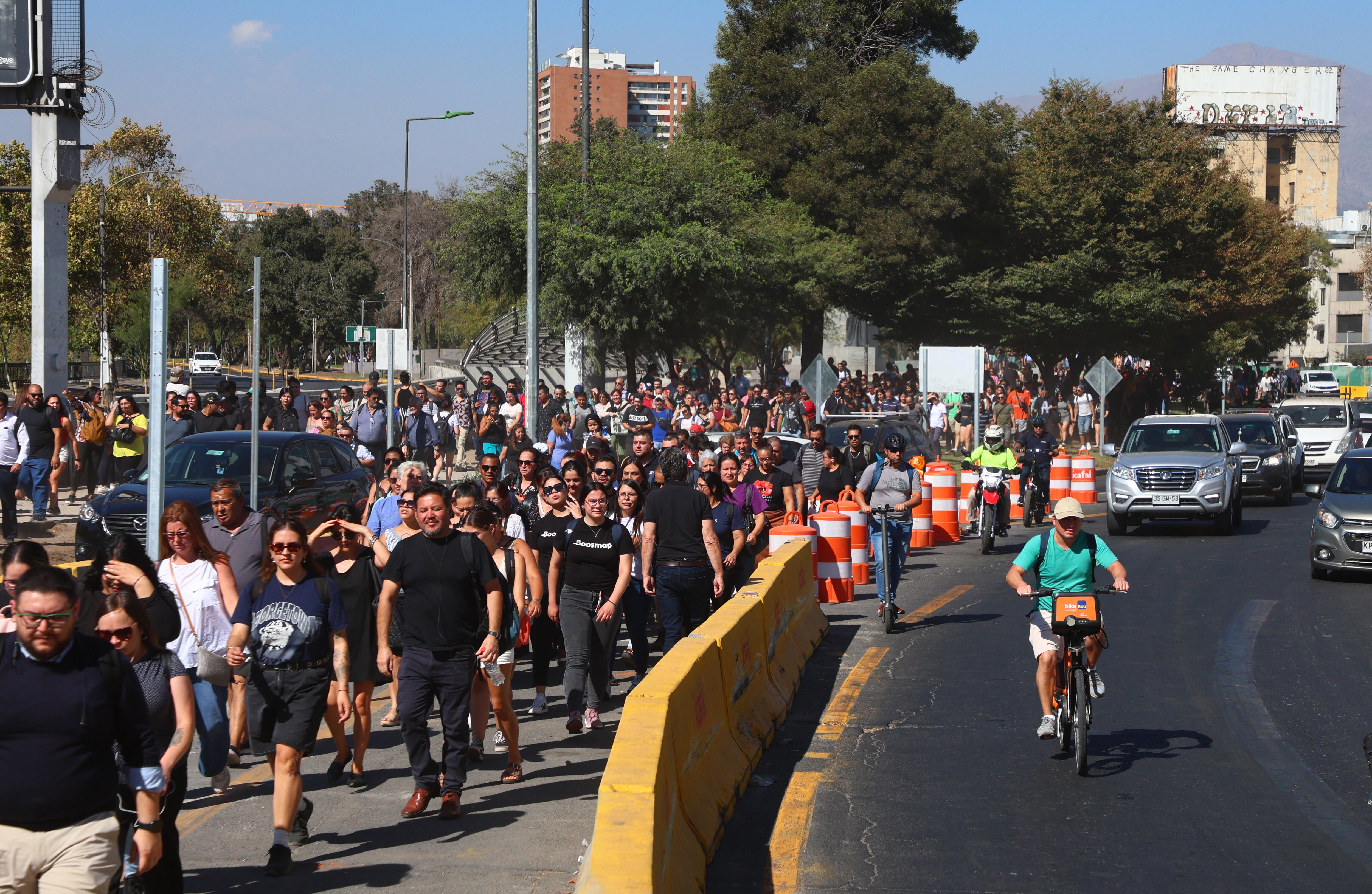 Apagones masivos en Chile. FOTO: Marcelo Hernandez/Getty Images