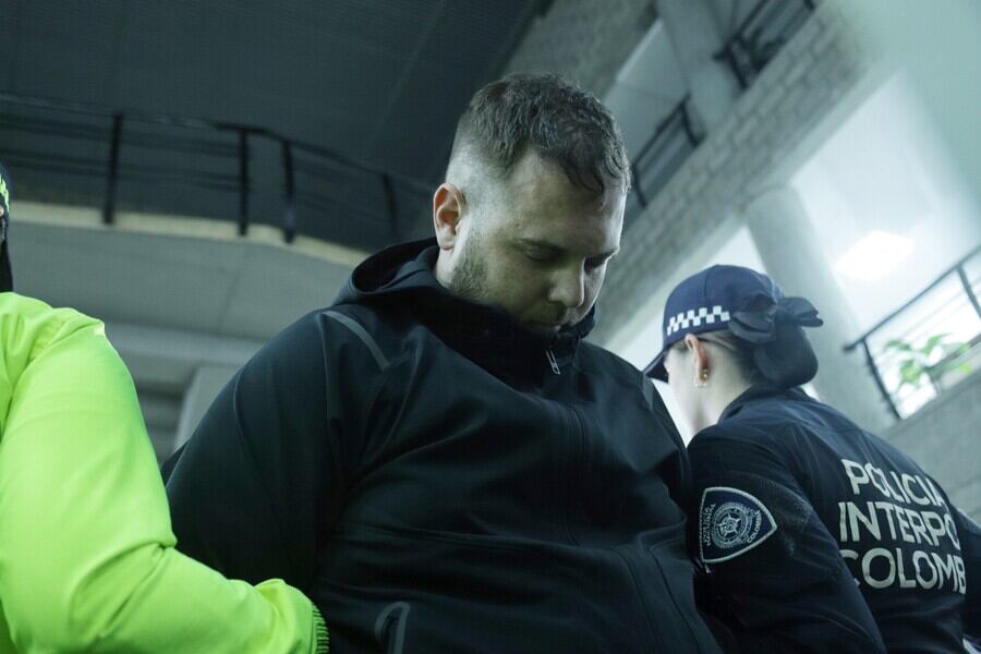 John Poulos, presunto asesino de Valentina Trespalacios. Foto: Colprensa.