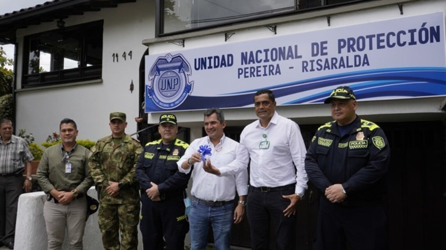 Nueva sede de la UNP en Risaralda / Foto: Oficial Gobernación de Risaralda