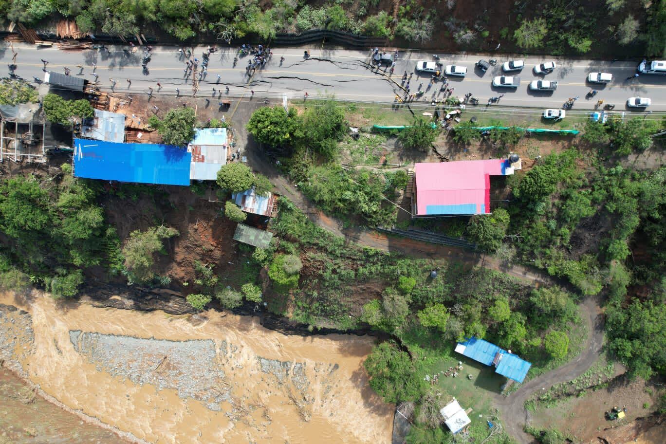 Vía Cali – Loboguerrero. Foto: Invías