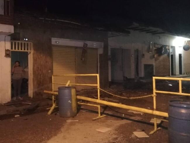 La Policía señaló a alias El Indio o Amansador como el responsable de la acción terrorista que se ejecutó en la madrugada de este sábado cerca de la sede de la Fiscalía. . Foto: W Radio