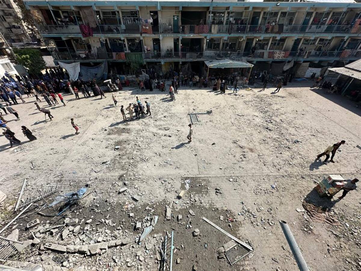 Israel aseguró que entre 20 y 30 “terroristas” se ocultaban en la escuela de UNRWA atacada