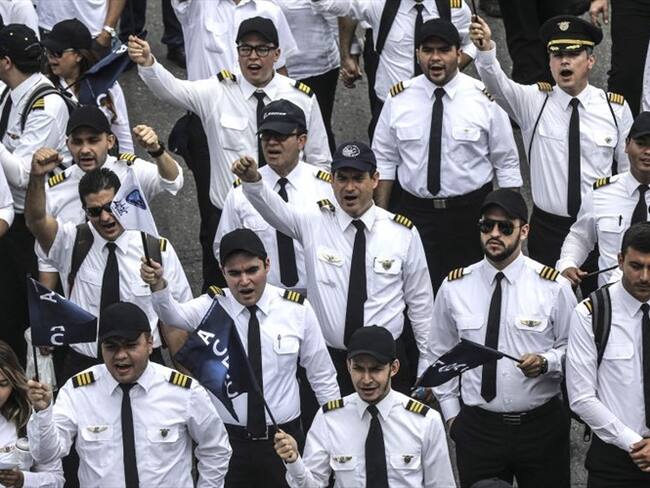 El capitán Jorge Medina fue despedido por participar de la pasada huelga contra Avianca en 2017. Foto: Getty Images