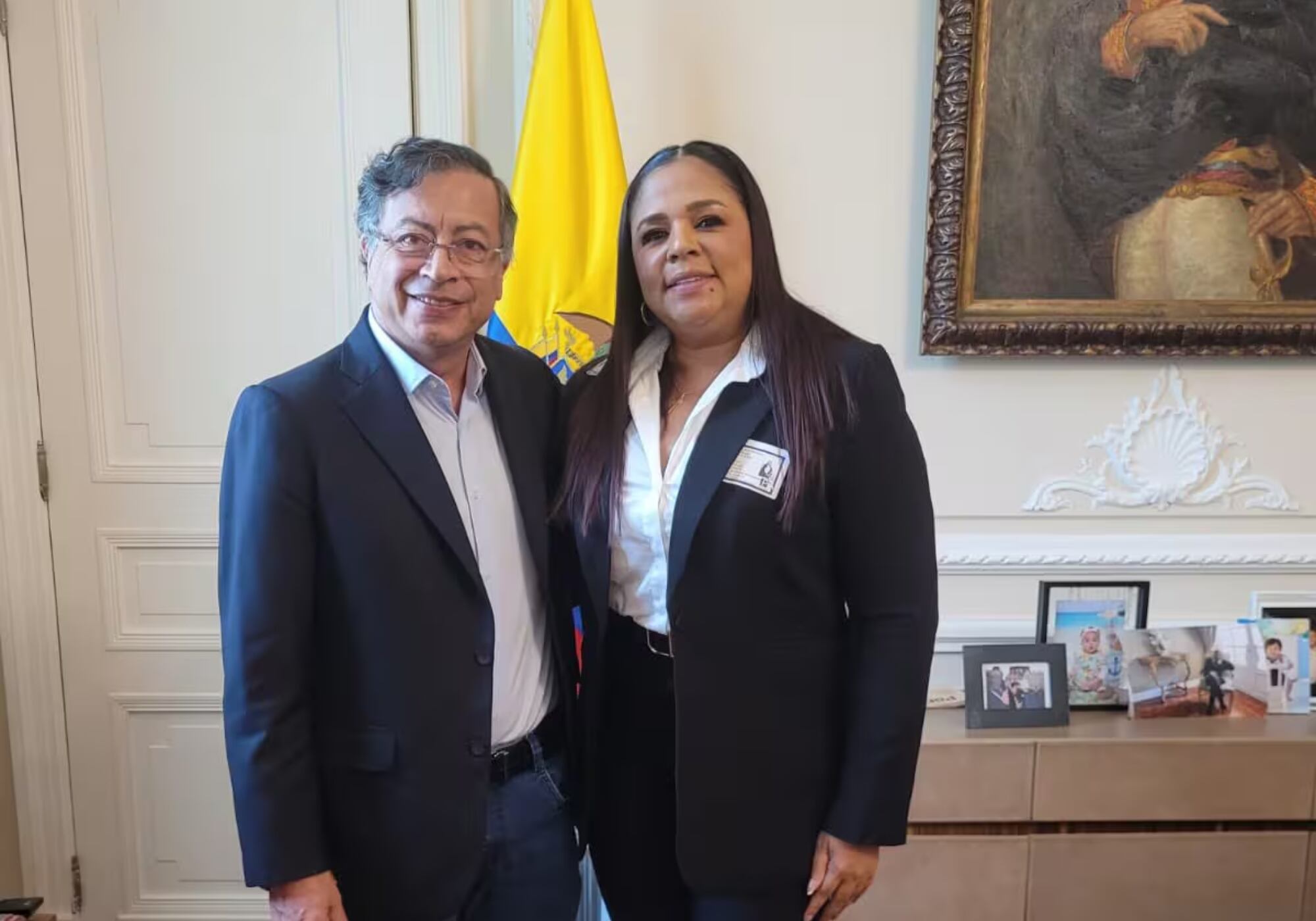 Ingris Padilla, gobernadora encargada del Magdalena. Foto: Presidencia
