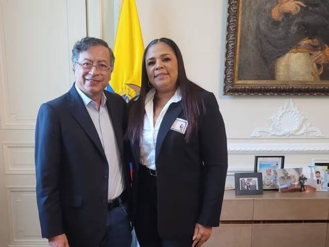 Ingris Padilla, gobernadora encargada del Magdalena. Foto: Presidencia