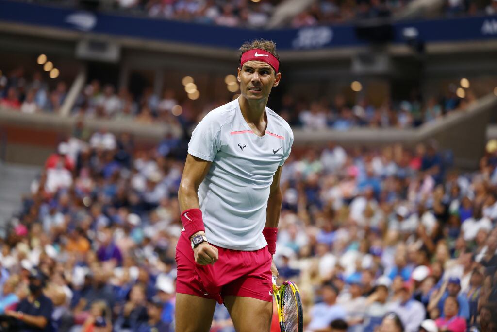 Rafael Nadal. (Photo by Mike Stobe/Getty Images)