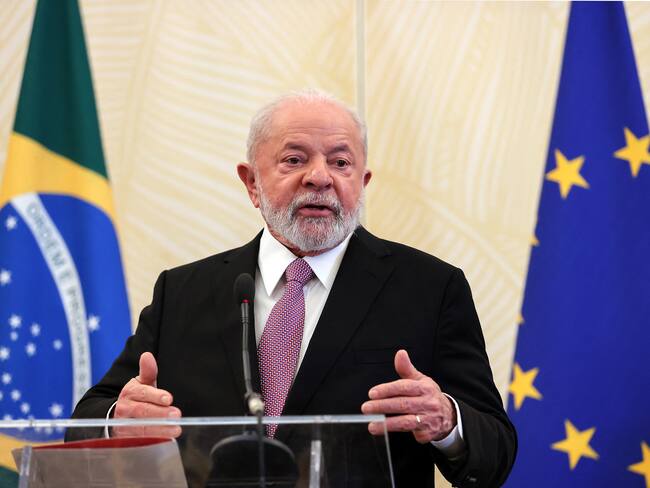 Presidente de Brasil, Luiz Inácio Lula da Silva. (Photo by François WALSCHAERTS / AFP) (Photo by FRANCOIS WALSCHAERTS/AFP via Getty Images)