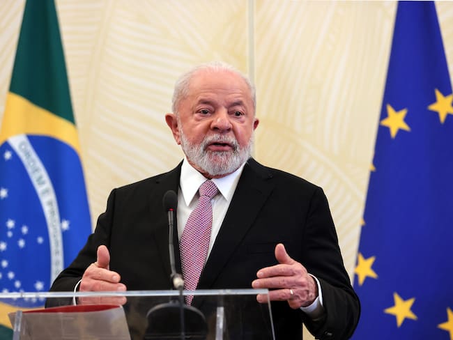 Presidente de Brasil, Luiz Inácio Lula da Silva. Foto: François WALSCHAERTS/AFP/ via Getty Images