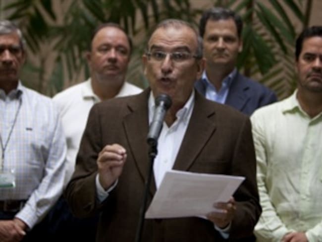 Equipo negociador de paz del Gobierno en La Habana (Cuba). Foto: El Tiempo.