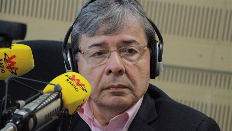 Carlos Holmes en La W. Foto: La W con Vicky Dávila