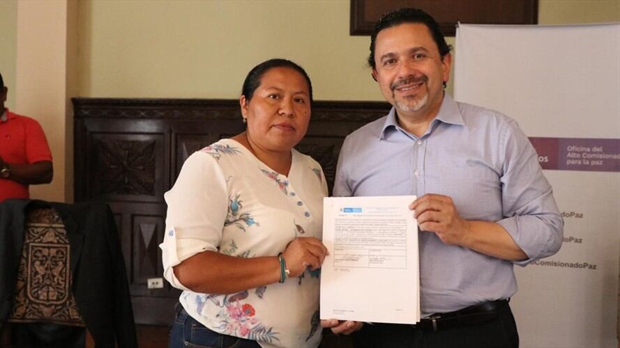 Miguel Ceballos adelanta una agenda permanente en Cauca, por solicitud del presidente Iván Duque . Foto: Comisionado de Paz