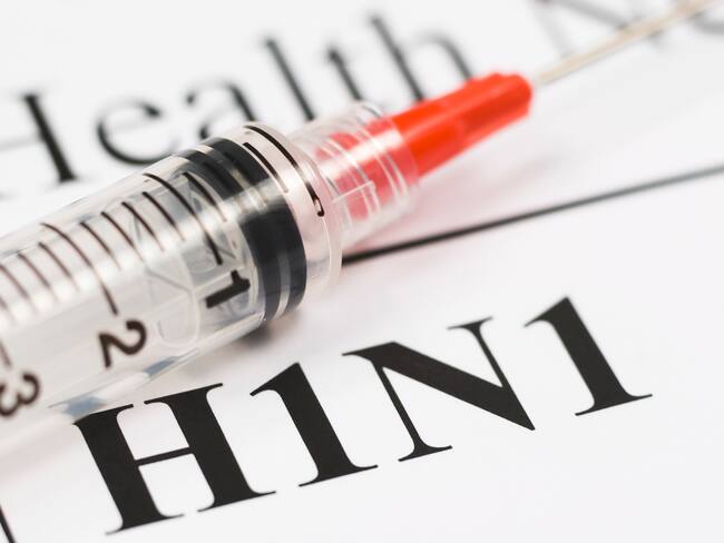 H1N1 imagen de referencia. Foto: Getty Images.