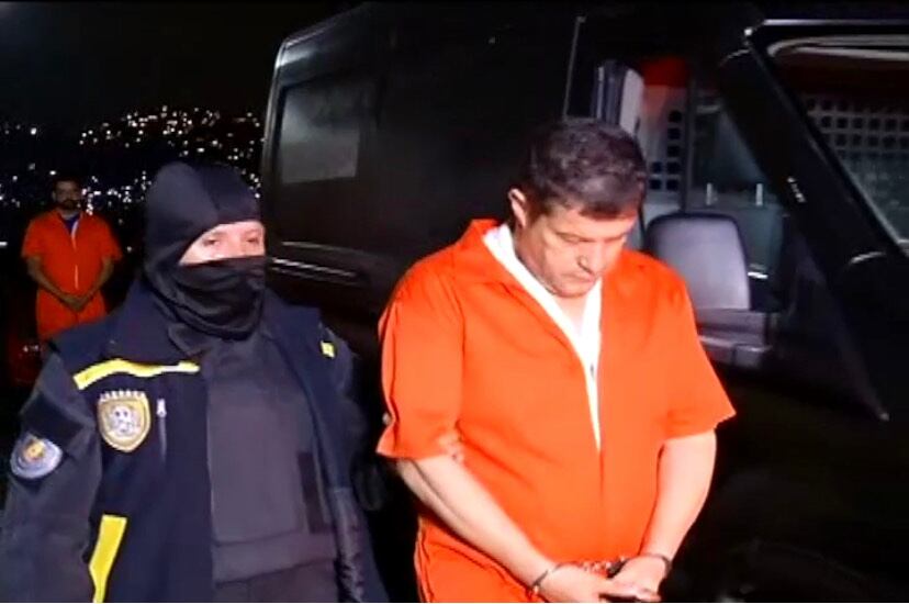 Álvaro Pulido fue presentado en tribunales. Foto: Suministrada.