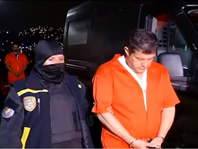 Álvaro Pulido fue presentado en tribunales. Foto: Suministrada.