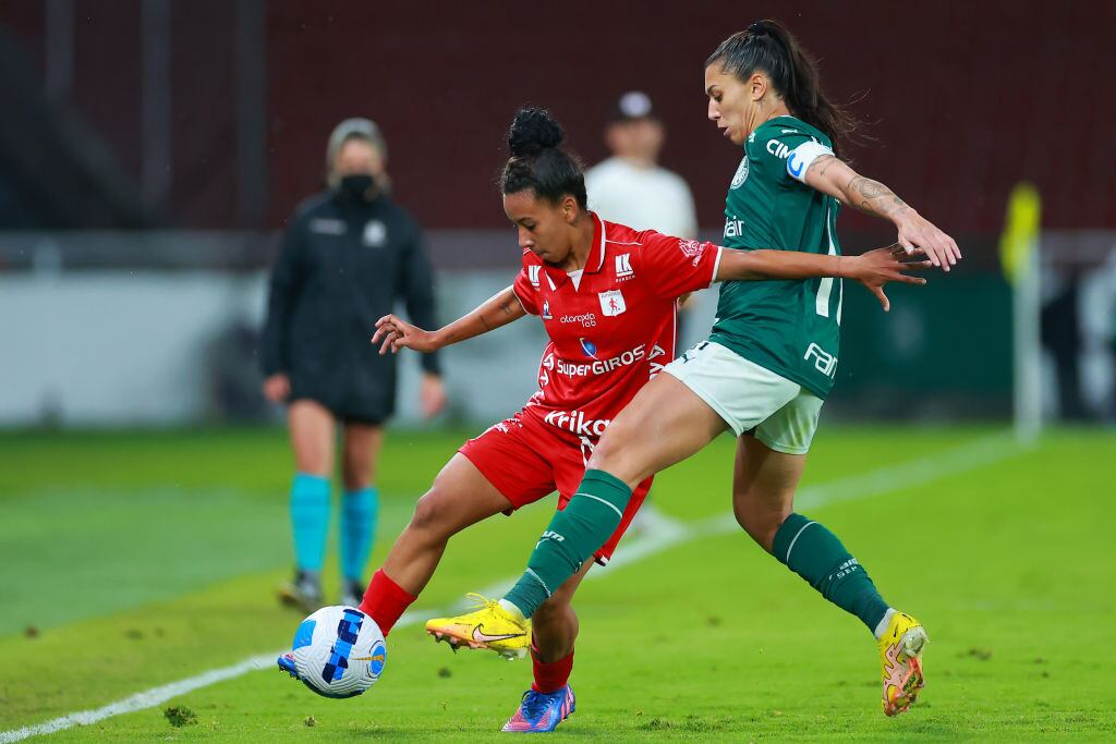Palmeiras v America de Cali - Copa Libertadores Femenina 2022. Foto:  Hector Vivas/Getty Images