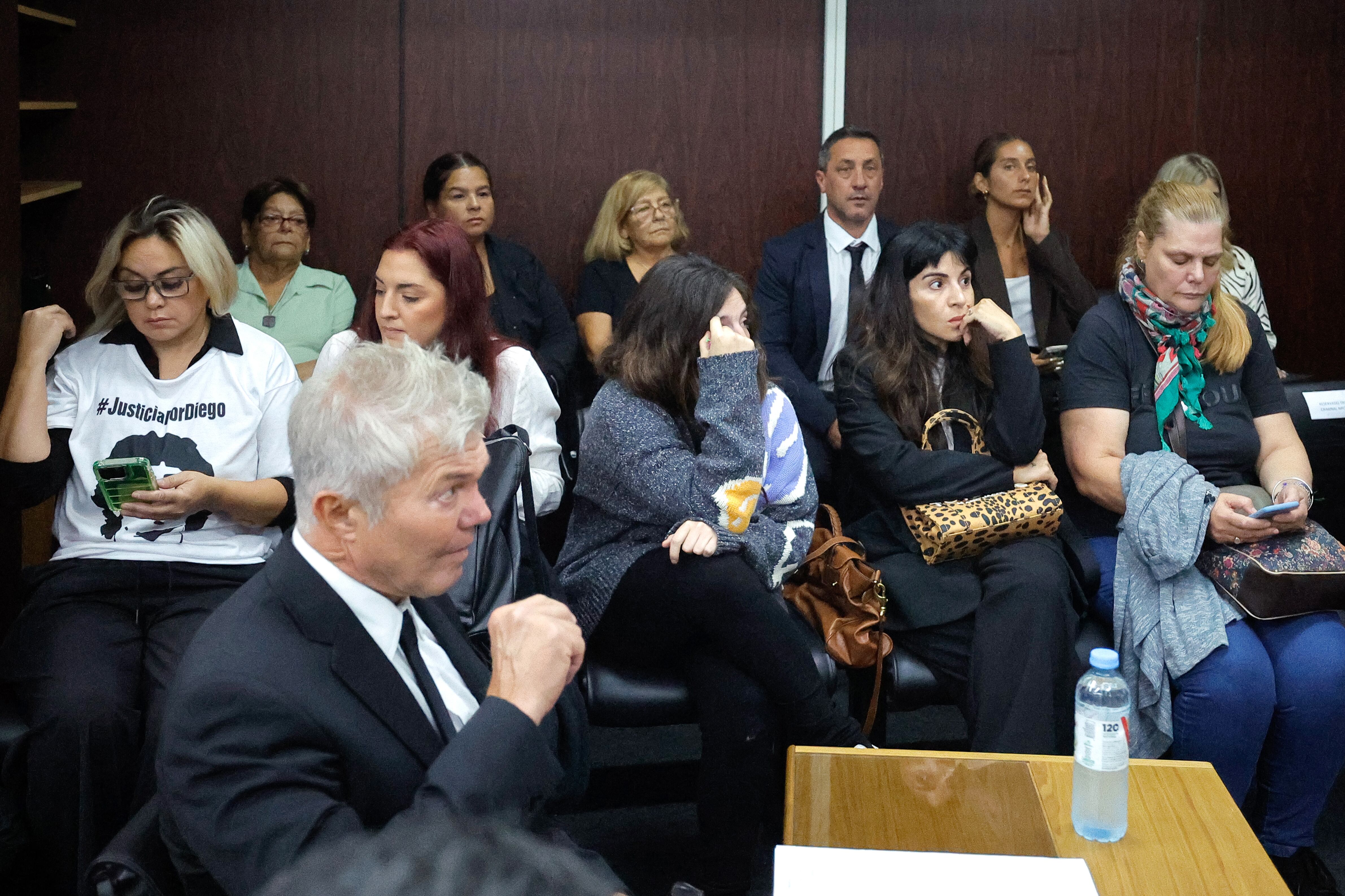 Juicio de MAradona. Foto: EFE/ Juan Ignacio Roncoroni