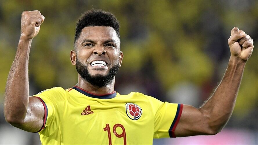 Miguel Ángel Borja, delantero de la Selección Colombia . Foto: Gabriel Aponte/Getty Images