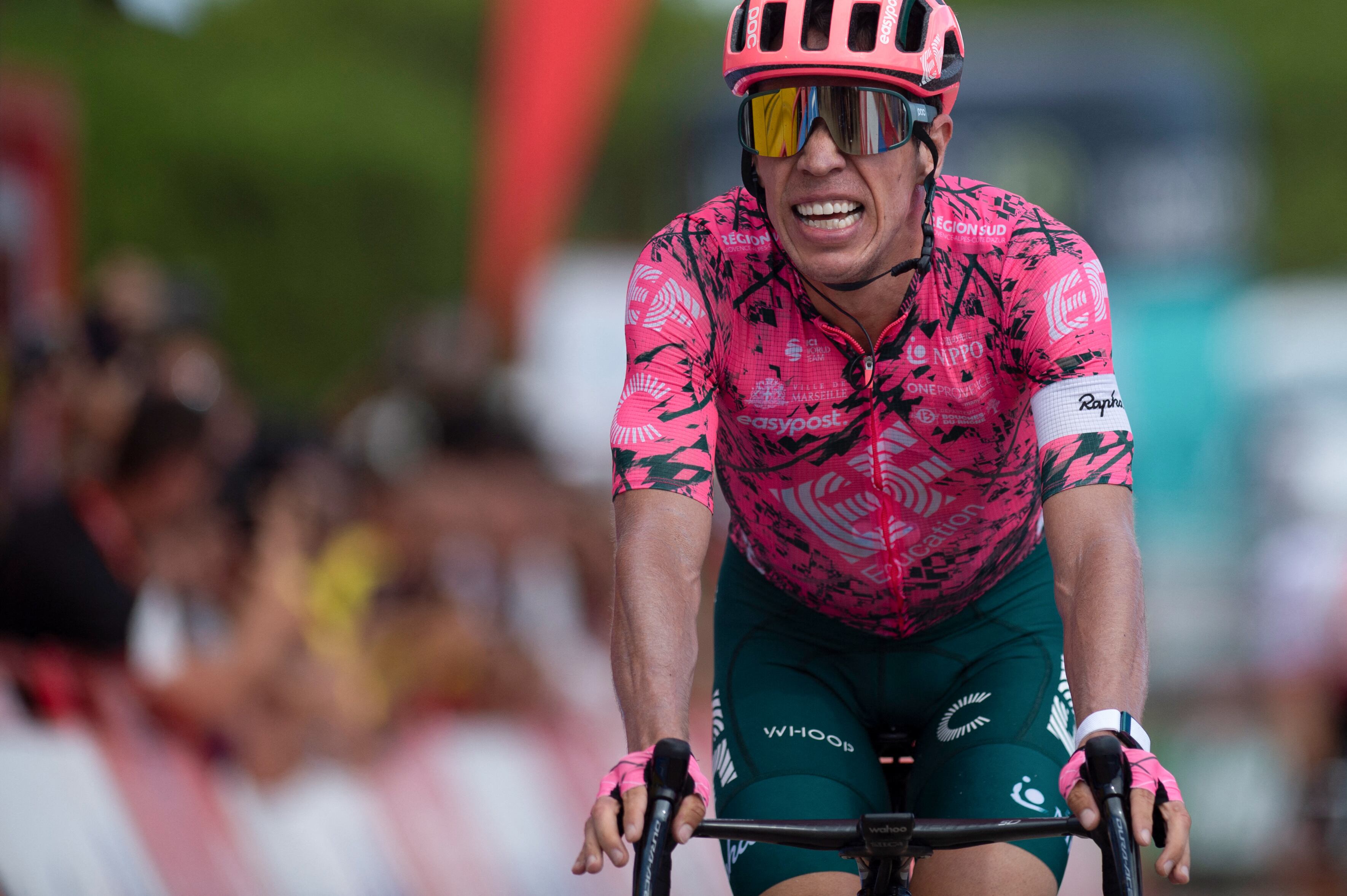 Rigoberto Uran. (Photo by JORGE GUERRERO / AFP)