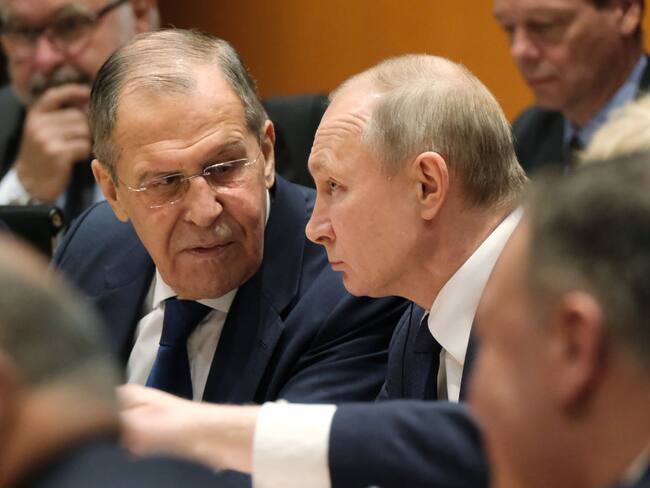 Presidente Vladimir Putin y Sergey Lavrov (Photo by Sean Gallup - Pool /Getty Images)