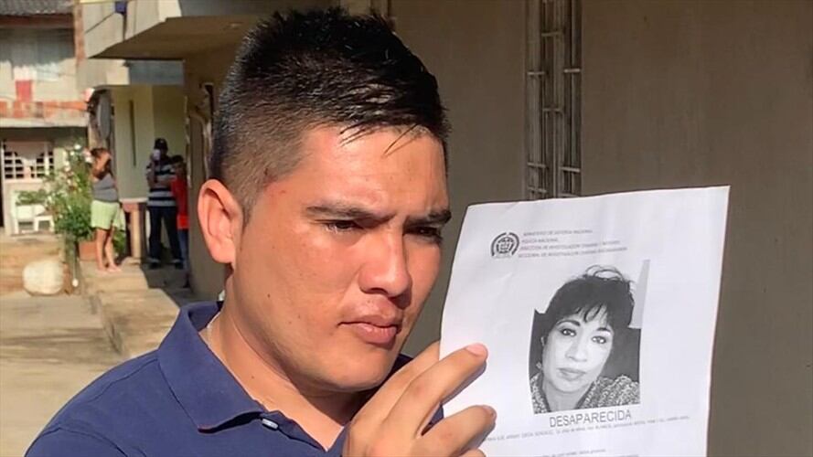 Se pudo conocer que el cuerpo hallado en zona boscosa de Rionegro tiene características a las de Ilse Amory Ojeda. Foto: Cortesía.