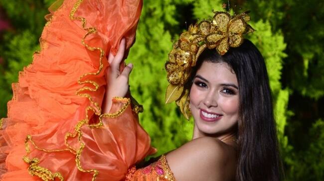 Valeria Charris Salcedo fue escogida como la nueva soberana del Carnaval de Barranquilla 2022. Foto: Proporcionada por Kathleidys Maestre