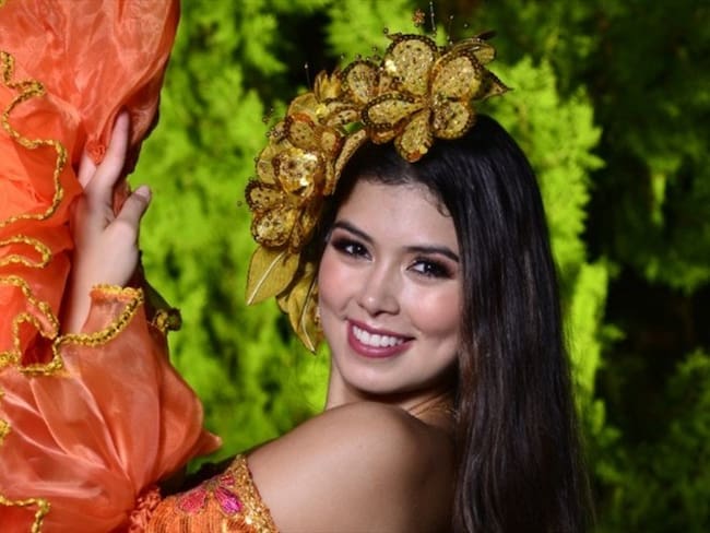 Valeria Charris Salcedo fue escogida como la nueva soberana del Carnaval de Barranquilla 2022. Foto: Proporcionada por Kathleidys Maestre