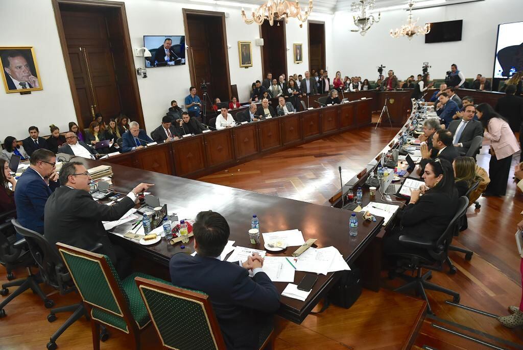 Comisión Primera del Senado. Foto: Senado