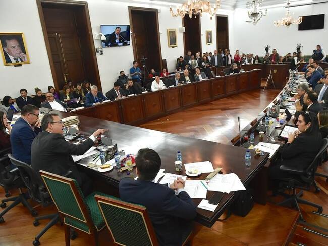 Comisión Primera del Senado. Foto: Senado