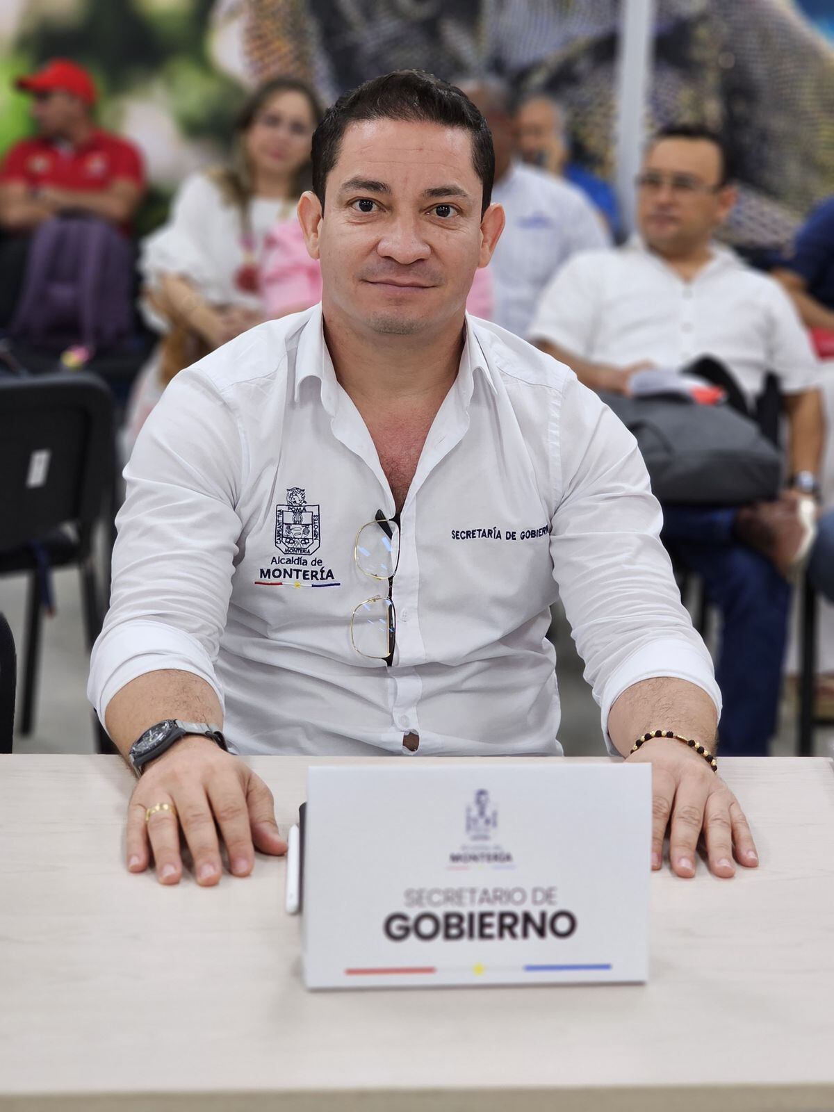 Movidas en el gabinete municipal de Montería: aceptan renuncia del secretario de Gobierno, Antonio Sierra. Foto: prensa Alcaldía de Montería.