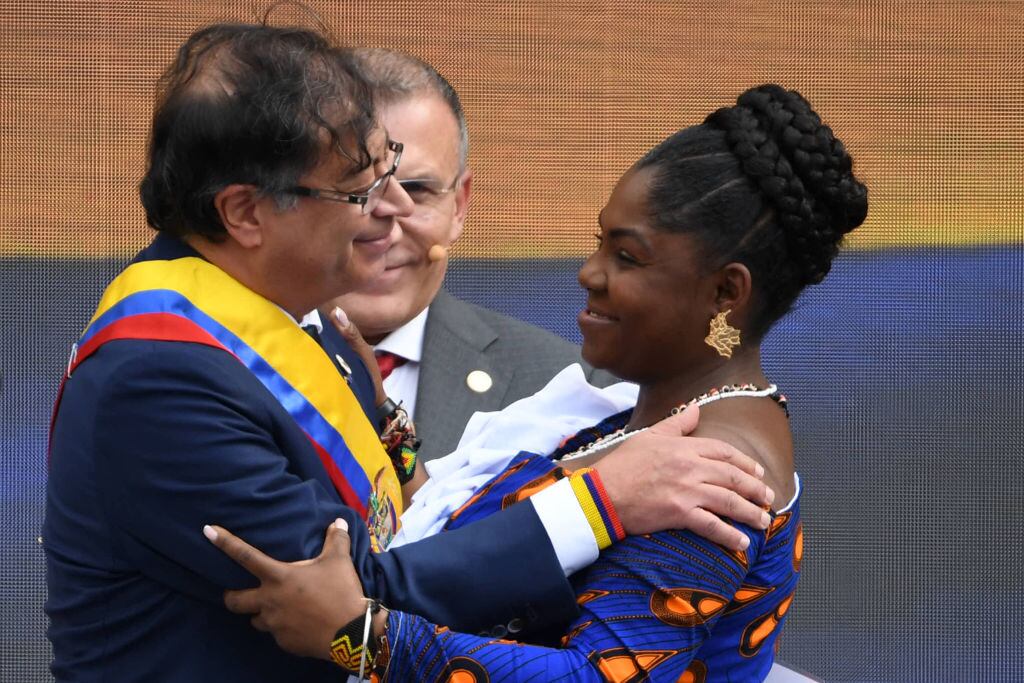 Gustavo Petro y Francia Márquez. Foto: Getty Images.