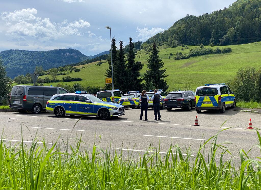 Disparos en Albstadt, Alemania. (Photo by SILAS STEIN/AFP via Getty Images)